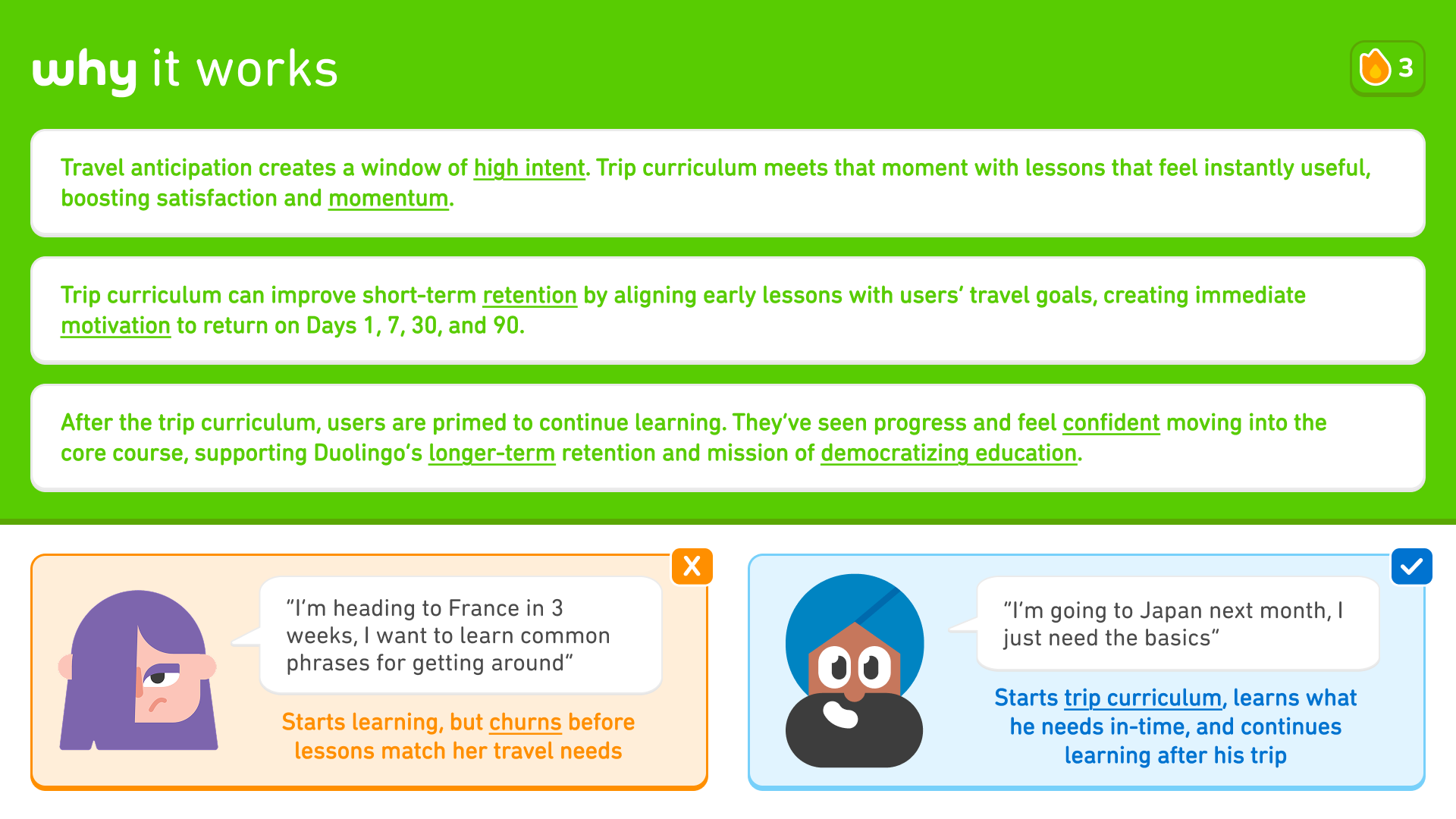 Duolingo Trips slide 3 of 5